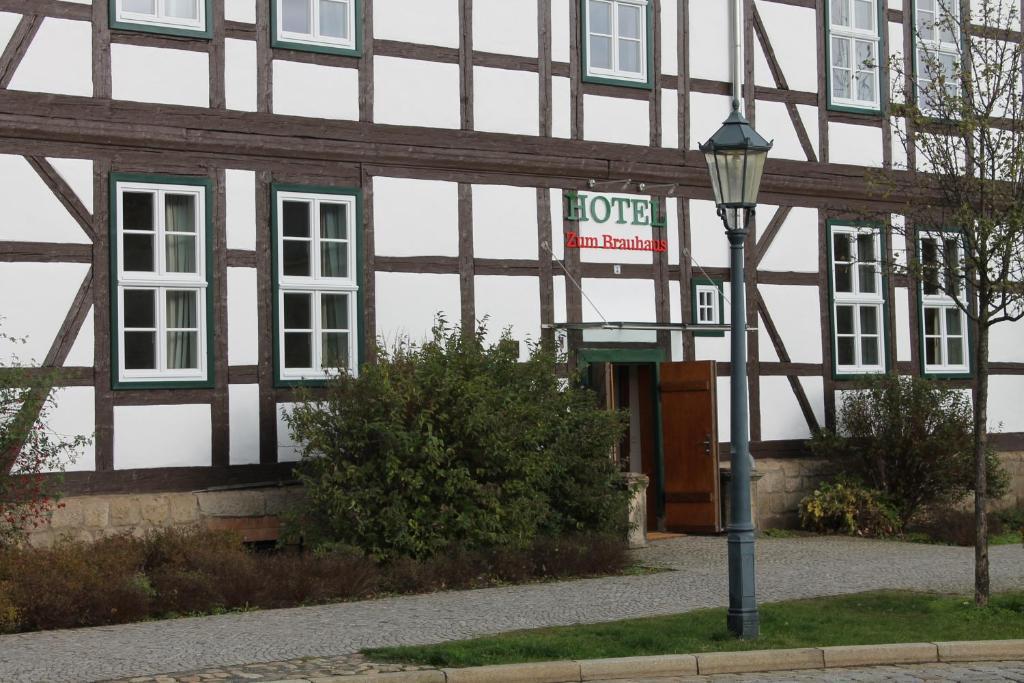 Hotel Zum Brauhaus Quedlinburg Exterior photo