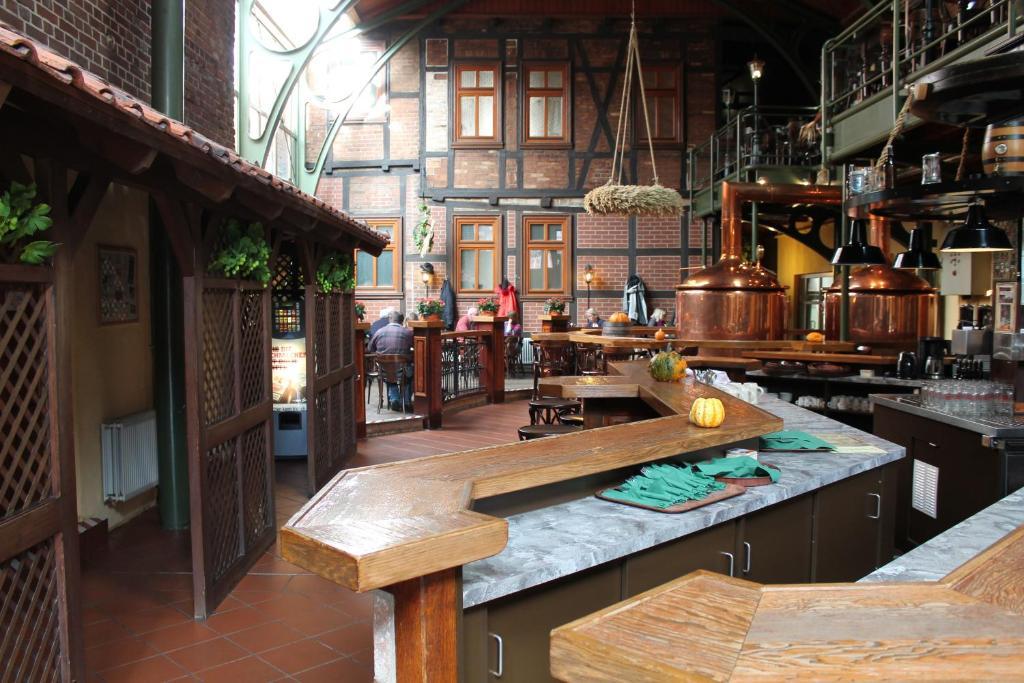 Hotel Zum Brauhaus Quedlinburg Exterior photo