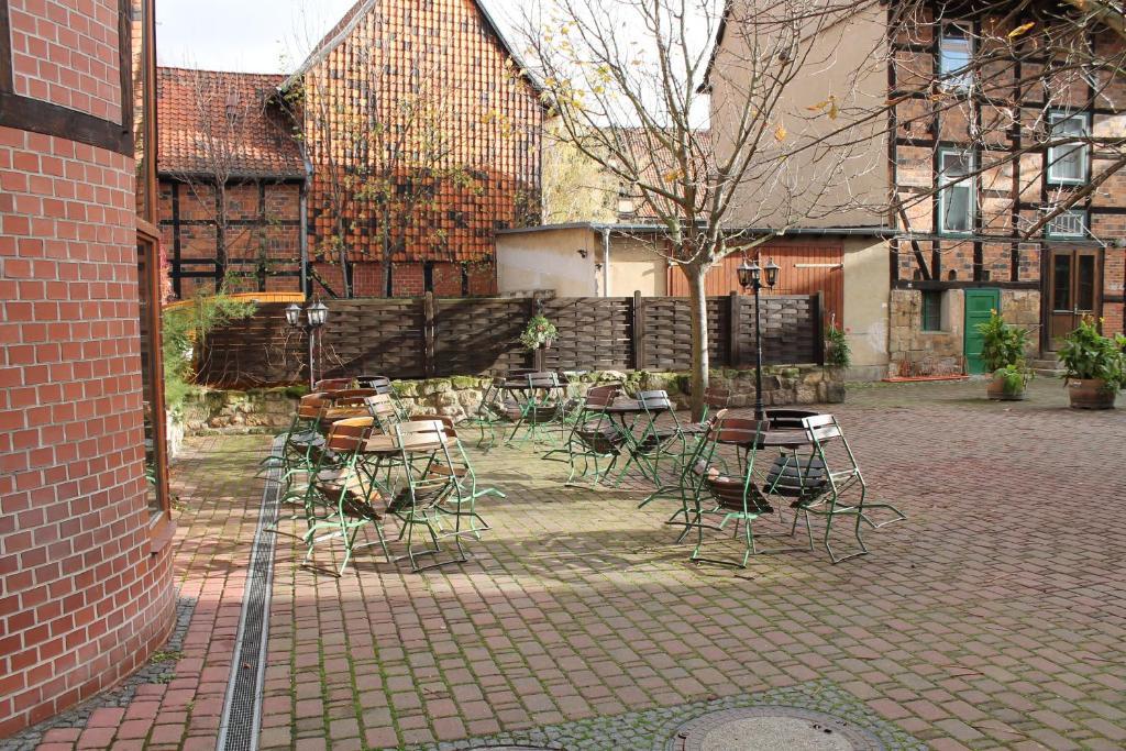 Hotel Zum Brauhaus Quedlinburg Exterior photo