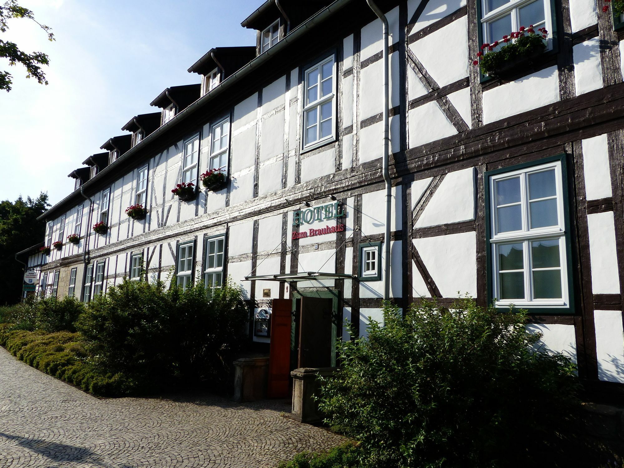 Hotel Zum Brauhaus Quedlinburg Exterior photo
