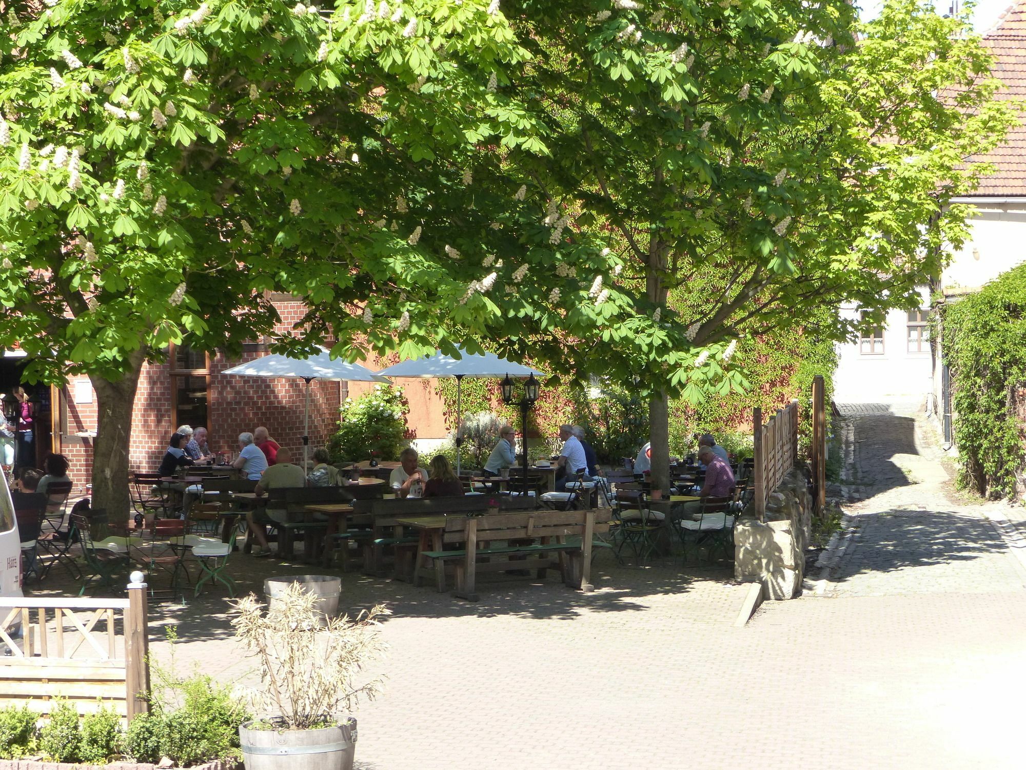 Hotel Zum Brauhaus Quedlinburg Exterior photo